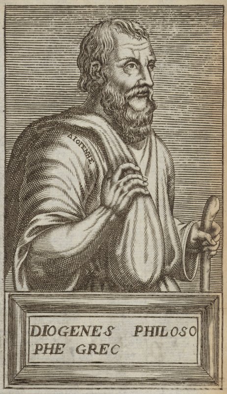 Diogenes of Sinope بواسطة أندريه ثيفت