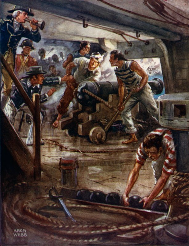 Battle of Copenhagen بواسطة أرشيبالد بيرترام (بعد) ويب
