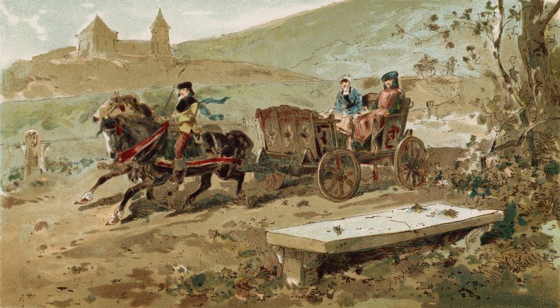 عربة رامشكل ، هولندا الإسبانية ، القرن السادس عشر بواسطة أرماند جان هاينز