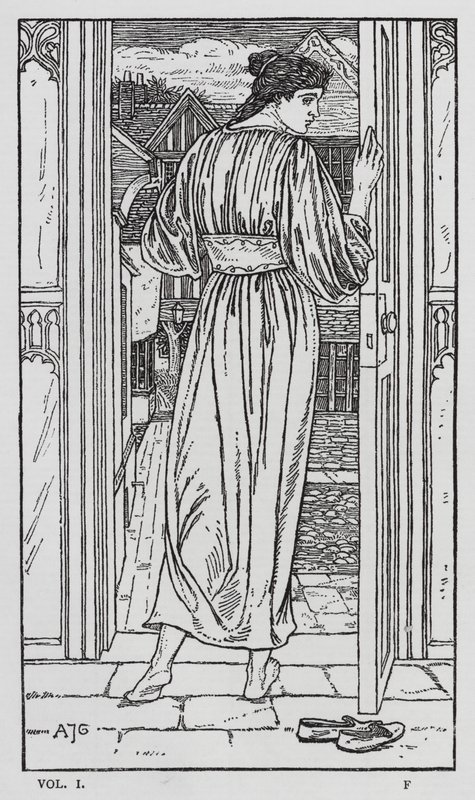 هانز كريستيان أندرسن: The Goloshes of Fortune (litho) بواسطة آرثر جوزيف جاسكين