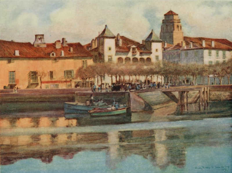 بلاد الباسك: Lohobiague ، St Jean de Luz (لون ليثو) بواسطة آرثر روملي فيدن
