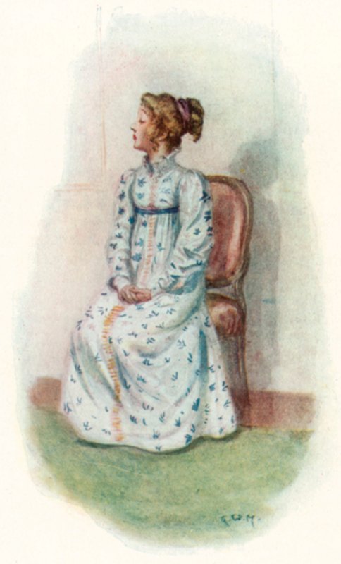 رسم توضيحي لدير Northanger لجين أوستن بواسطة آرثر واليس ميلز