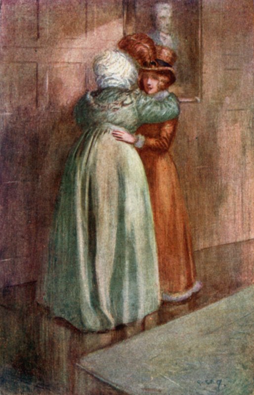 رسم توضيحي لدير Northanger لجين أوستن بواسطة آرثر واليس ميلز