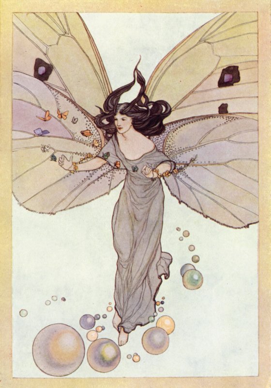 جون كيتس: To Fancy (color litho) بواسطة افيريل ماري بيرلي