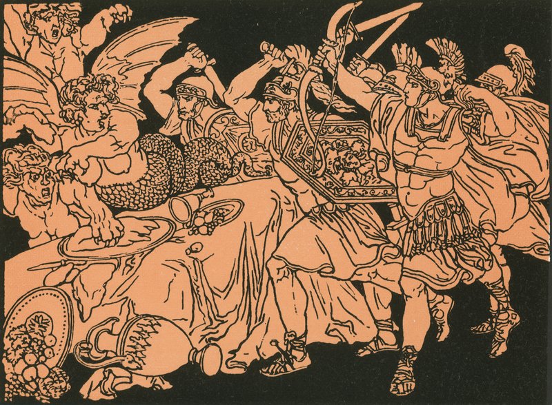 The Harpies بواسطة بارتولوميو بينيلي