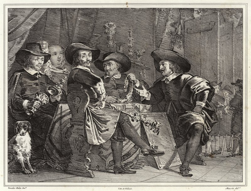 حكام الحرس المدني للرماة ، أمستردام بواسطة Bartolomeus van der Helst