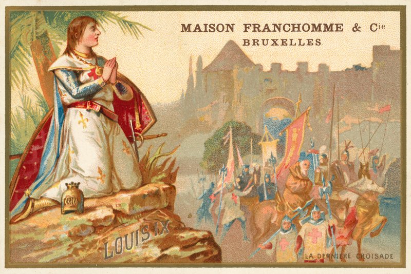 Louis IX of France and the Eighth Crusade بواسطة المدرسة البلجيكية