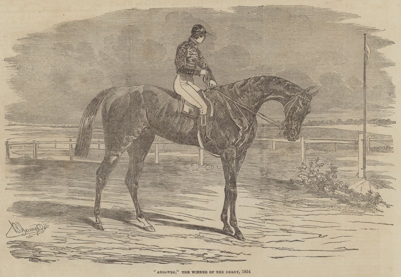 أندوفر ، الفائز بالديربي ، 1854 بواسطة بنيامين هيرنغ