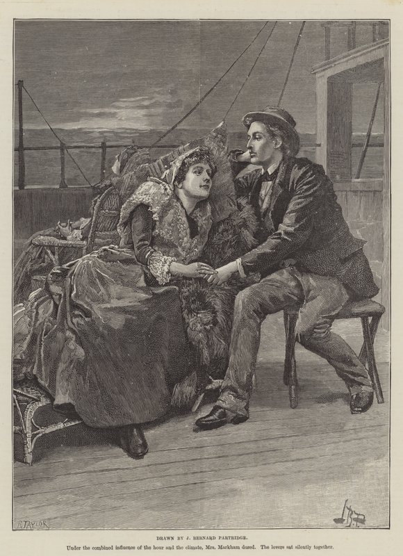 الحملة الصليبية لـ Excelsior ، بواسطة Bret Harte engraving بواسطة برنارد بارتريدج