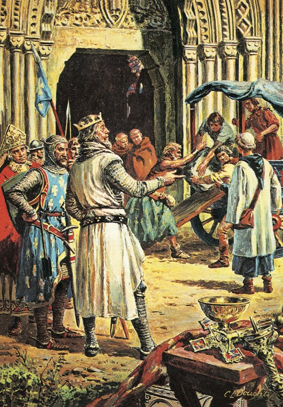 موكب الملوك مطرقة الاسكتلنديين - إدوارد الأول بواسطة سي إل دوتي