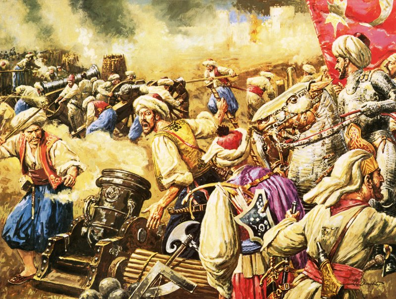 جيش سليمان يهاجم رودس بواسطة سي إل دوتي