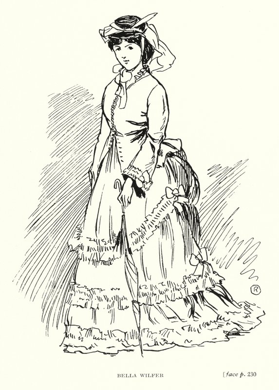 Dickens character: Bella Wilfer (litho) بواسطة الكابتن إدوارد هنري هاندلي ريد