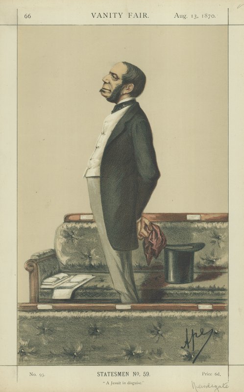 السيد Charles Newdigate Newdegate بواسطة كارلو بيليجريني