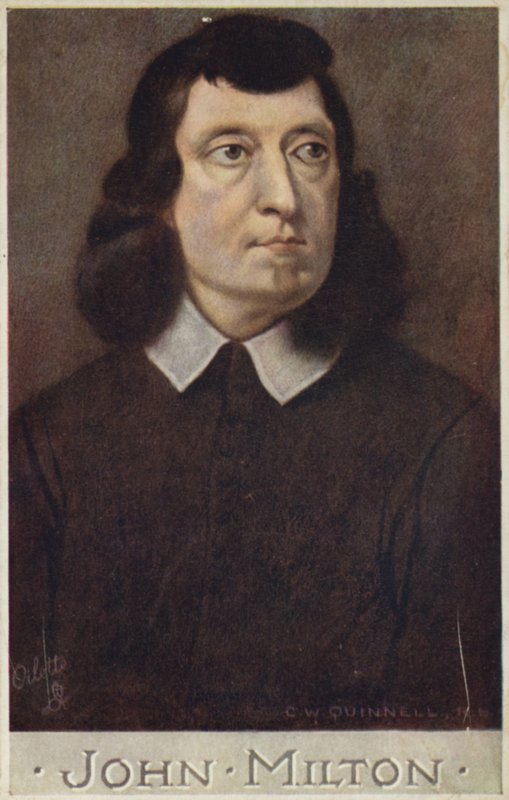 جون ميلتون (1608-1674) ، شاعر إنجليزي بواسطة سيسيل واتسون كوينيل
