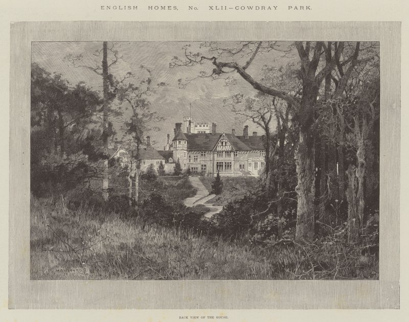 حديقة Cowdray بواسطة تشارلز أوغست لويي