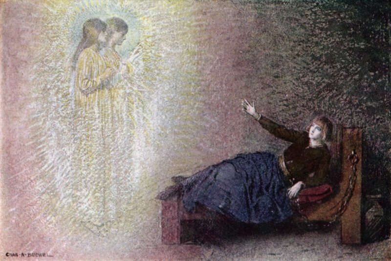 جان دارك: في خلية جين (لون ليثو) بواسطة تشارلز أ.بوشيل