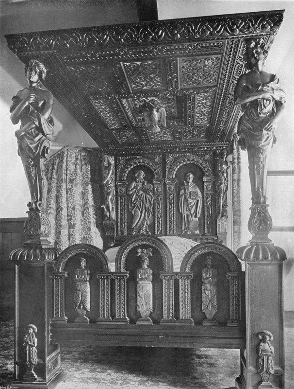 Bedstead سابقًا في Great Tangley ، Surrey بواسطة تشارلز لاثام