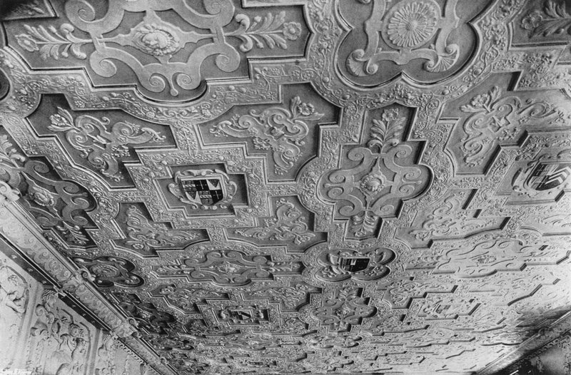 سقف غرفة الطعام (صورة b / w) بواسطة تشارلز لاثام