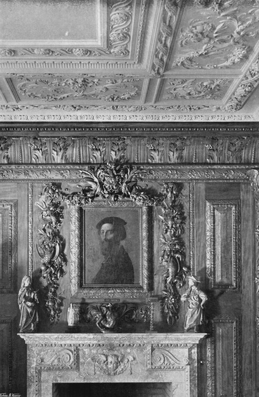 في طريقة Grinling Gibbons بواسطة تشارلز لاثام