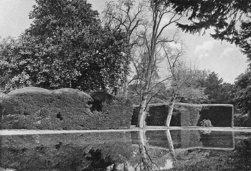 The Yew Walk بواسطة تشارلز لاثام