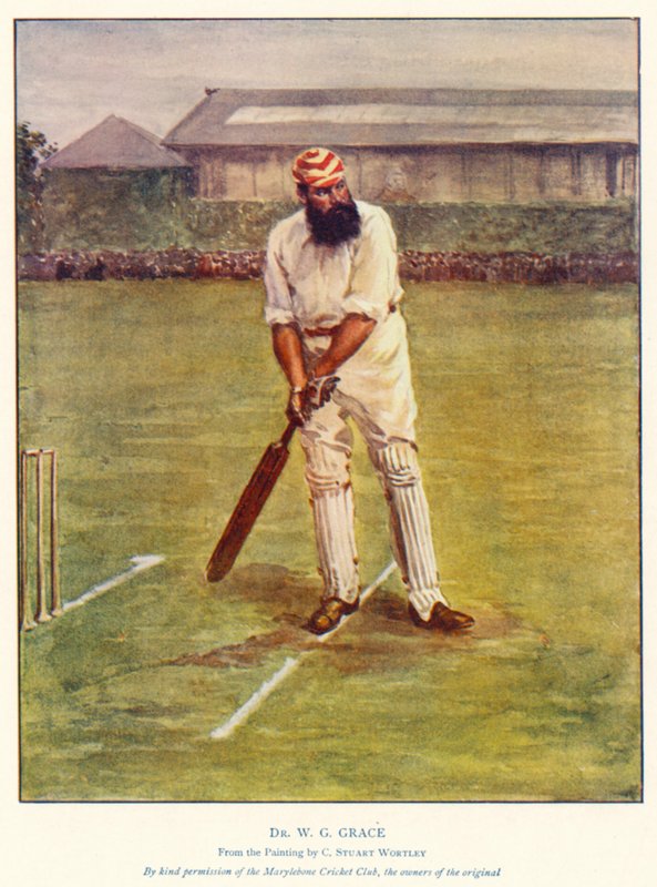Dr WG Grace (لون ليثو) بواسطة العقيد ستيوارت ورتلي