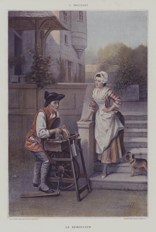 Le Remouleur (مطحنة السكين) بواسطة ثابت جوزيف بروخارت