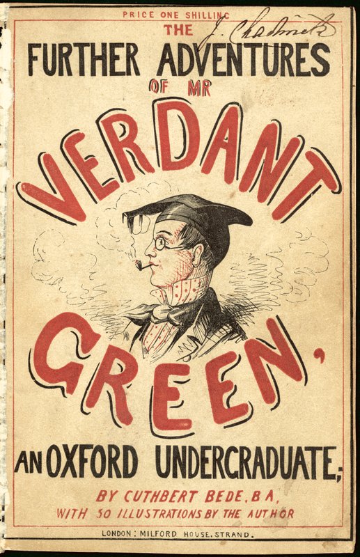صورة توضيحية للمغامرات الإضافية للسيد Verdant Green An Oxford بواسطة كوثبرت بيدي