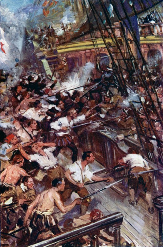 رسم توضيحي لـ Westward Ho! بواسطة سايروس كونيو