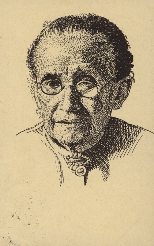 إليسكا كراسنوهارسكا (1847-1926) ، كاتبة نسوية تشيكية بواسطة المدرسة التشيكية