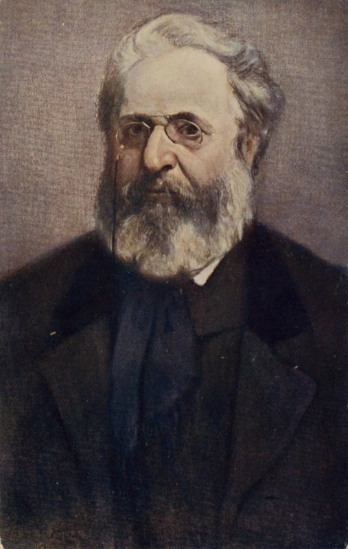 جان نيرودا (1834-1891) ، صحفي وشاعر تشيكي بواسطة المدرسة التشيكية