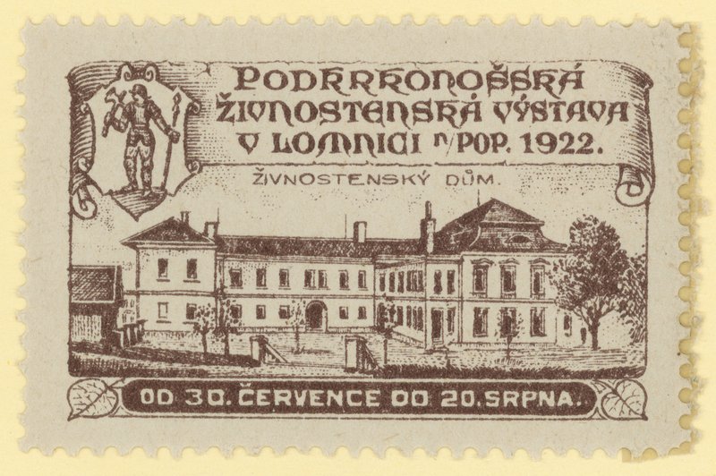 معرض تجاري ، لومنيكا ، تشيكوسلوفاكيا ، 1922 بواسطة المدرسة التشيكية