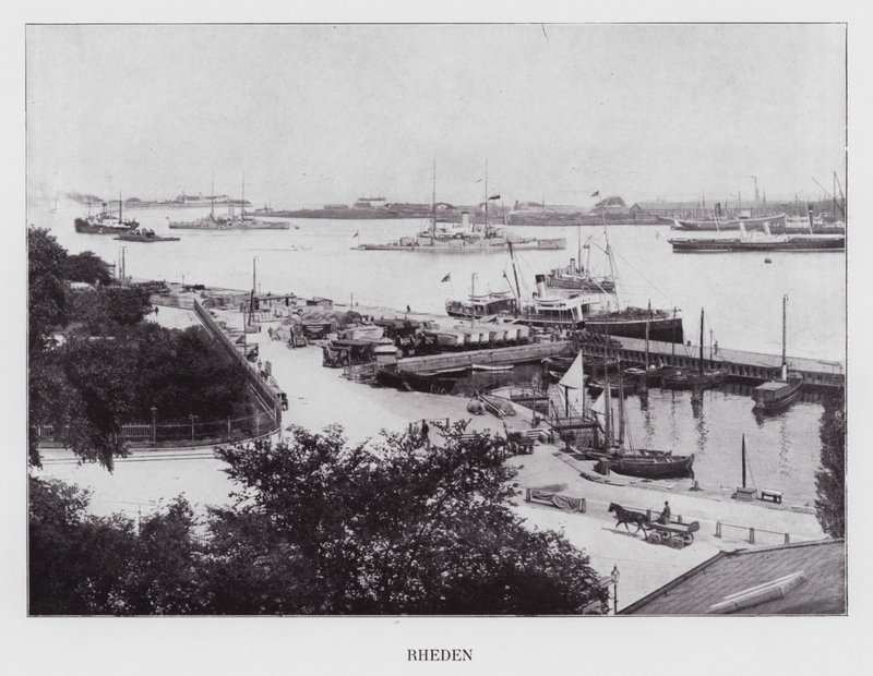 Kjobenhavn / كوبنهاغن: Rheden (b / w photo) بواسطة المصور الدنماركي