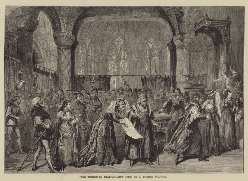 The Canterbury Pilgrims ، New Opera by C Villiers Stanford بواسطة ديفيد هنري فريستون