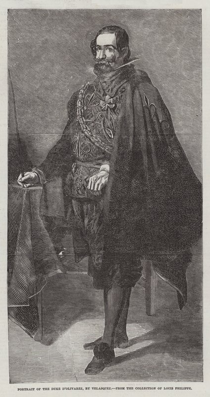 صورة الدوق D&39;Olivarez بواسطة دييجو فيلاسكيز