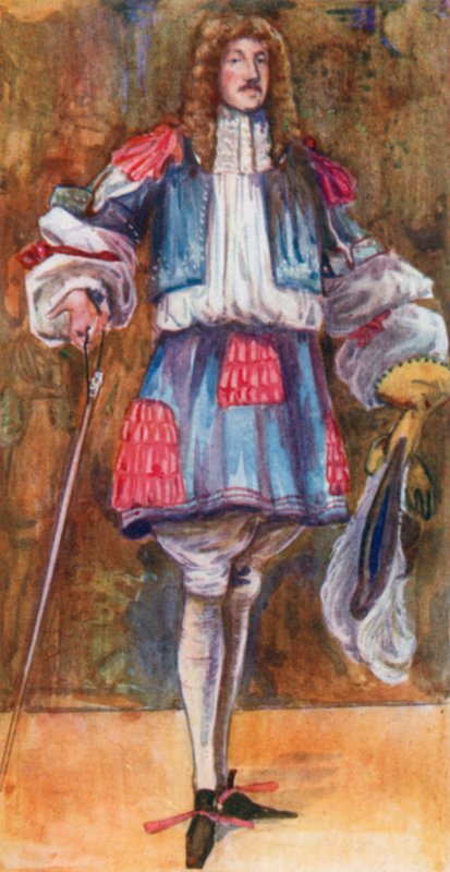 رجل من زمن تشارلز الثاني 1660-1685 بواسطة ديون كلايتون كالثروب