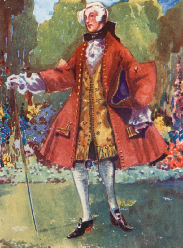 رجل من زمن جورج الثاني 1727-1760 بواسطة ديون كلايتون كالثروب