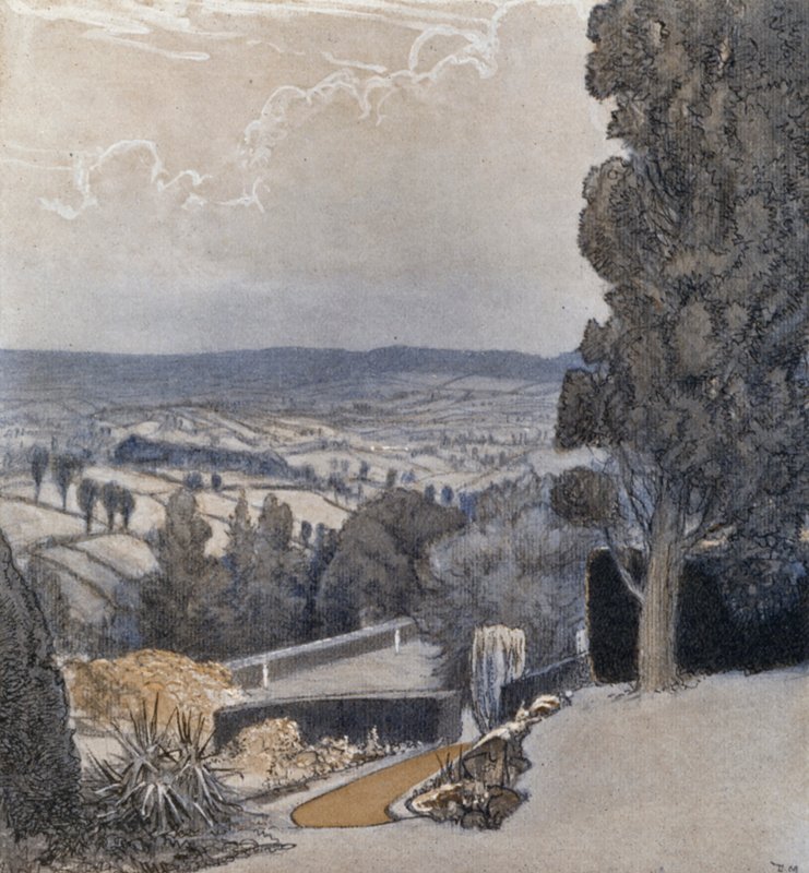 Benchams ، بالقرب من Sidmouth (color litho) بواسطة دونالد (بعد) ماكسويل