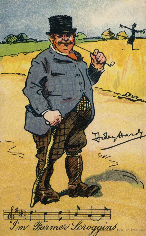 أنا مزارع Scroggins (chromolitho) بواسطة دادلي هاردي