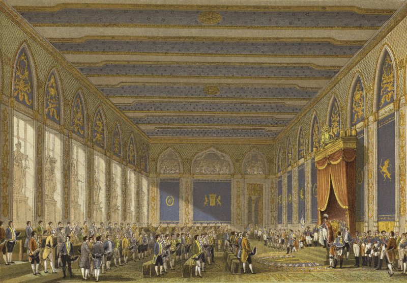 افتتاح الولايات العامة ، بروكسل ، 1815 بواسطة المدرسة الهولندية
