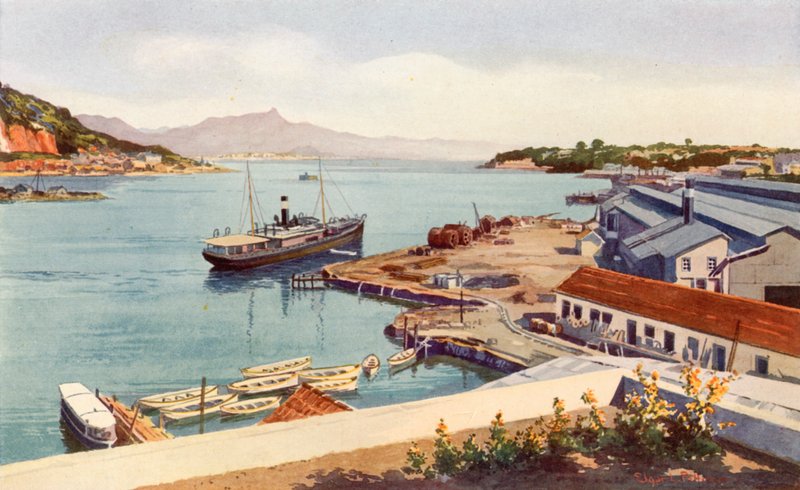ورش عمل لشركة Lloyd Brasileiro Steamship Company (لون ليثو) بواسطة Edgar L. Pattison