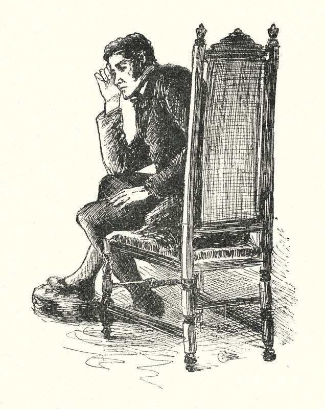 Illustration for Jane Eyre by Charlotte Bronte (litho) بواسطة إدموند هنري جاريت