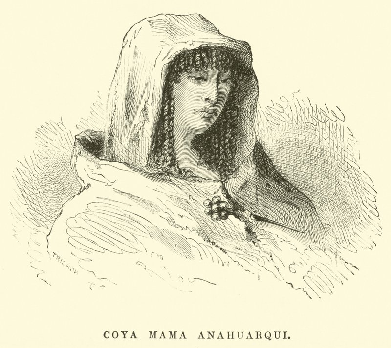Coya Mama Anahuarqui بواسطة إدوارد ريو