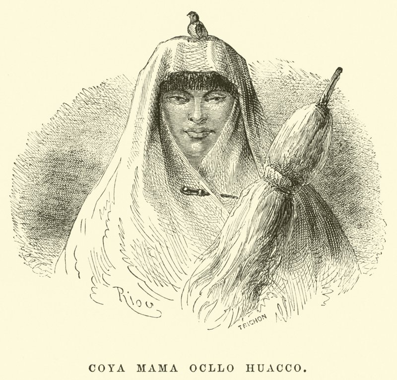Coya Mama Ocllo Huacco بواسطة إدوارد ريو