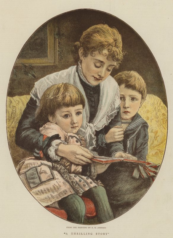 قصة مثيرة (chromolitho) بواسطة إدوارد كيلينجورث جونسون