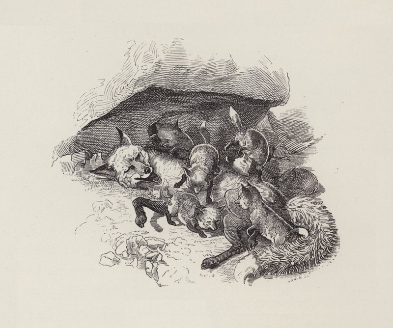 رسم توضيحي للأطفال الصغار بواسطة تشارلز كينجسلي (نقش) بواسطة إدوارد لينلي (بعد) سامبورن