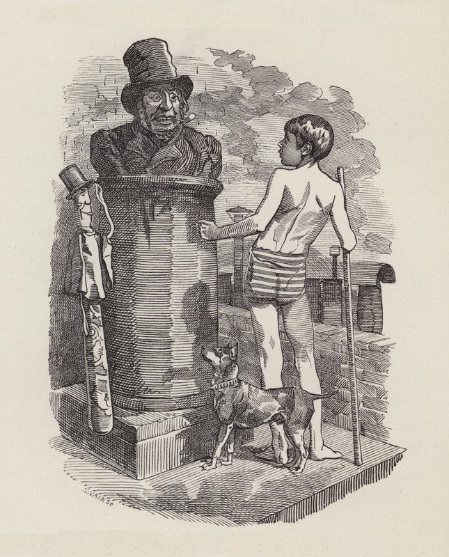 رسم توضيحي للأطفال الصغار بواسطة تشارلز كينجسلي (نقش) بواسطة إدوارد لينلي (بعد) سامبورن