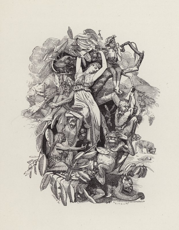رسم توضيحي للأطفال الصغار بواسطة تشارلز كينجسلي (نقش) بواسطة إدوارد لينلي (بعد) سامبورن