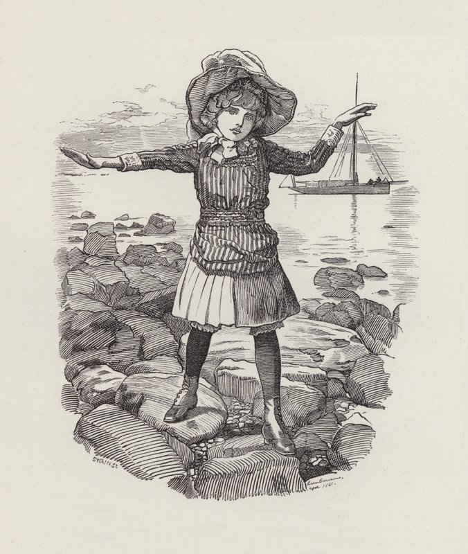 رسم توضيحي للأطفال الصغار بواسطة تشارلز كينجسلي (نقش) بواسطة إدوارد لينلي (بعد) سامبورن