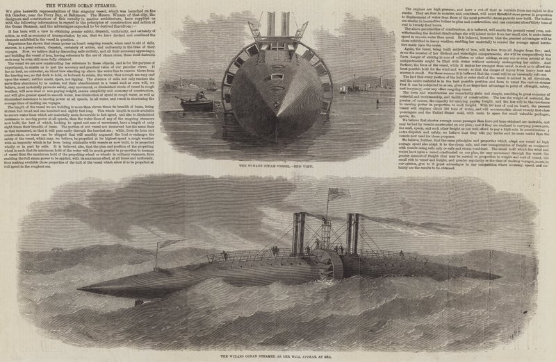 سفينة Winans Ocean Steamer بواسطة إدوين ويدون