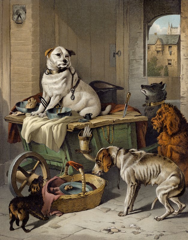 جاك في المكتب بواسطة إدوين بعد Landseer